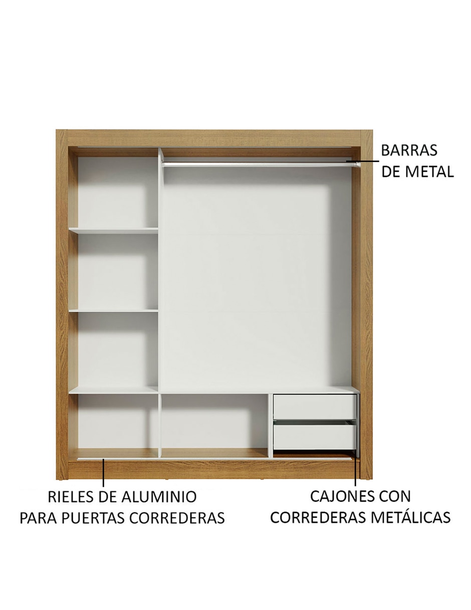 Ropero Lyon de MDP 4