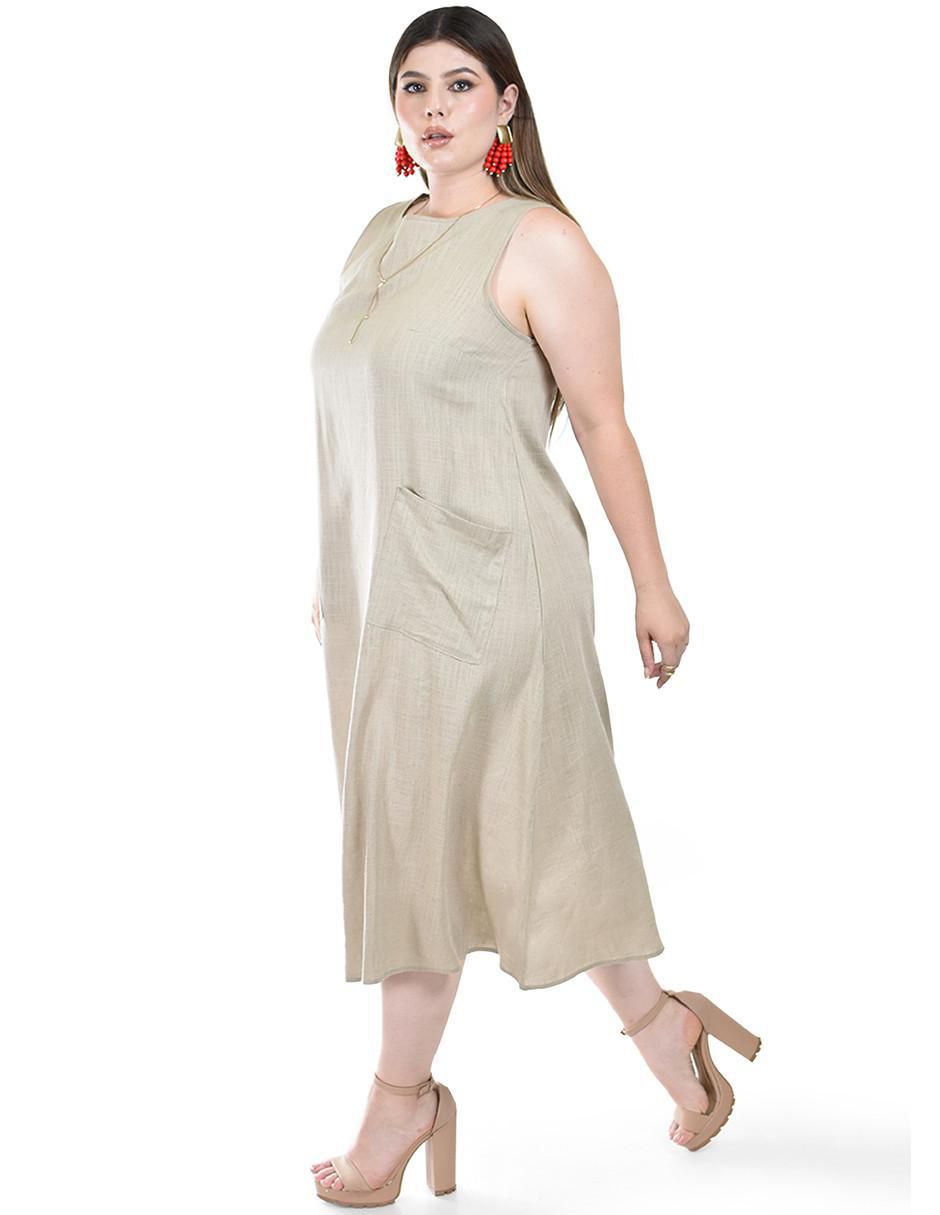 Vestido midi casual para mujer 5