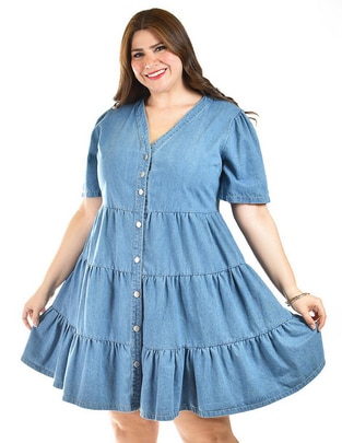 Vestido corto casual para mujer Vestido corto casual para mujer