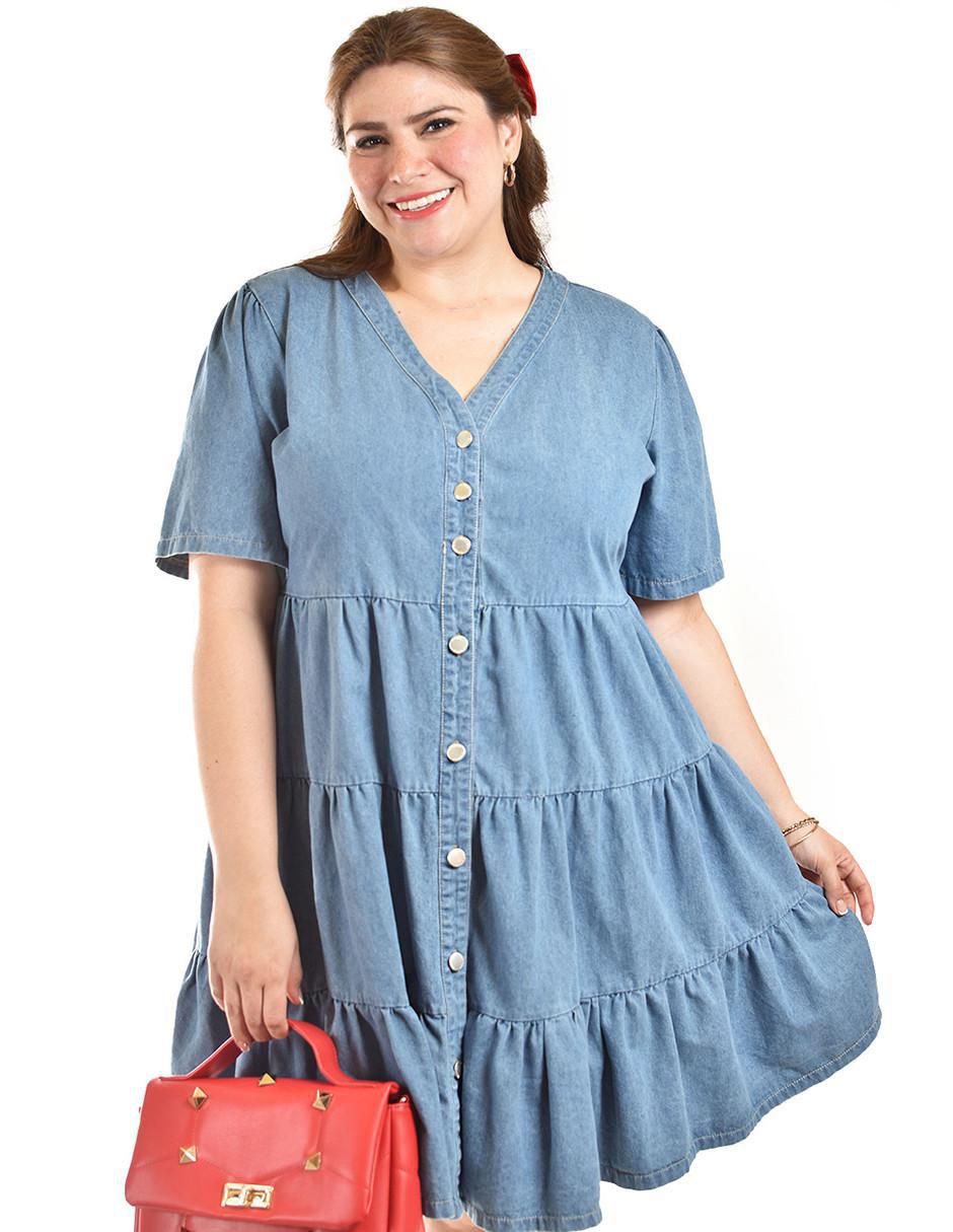 Vestido corto casual para mujer