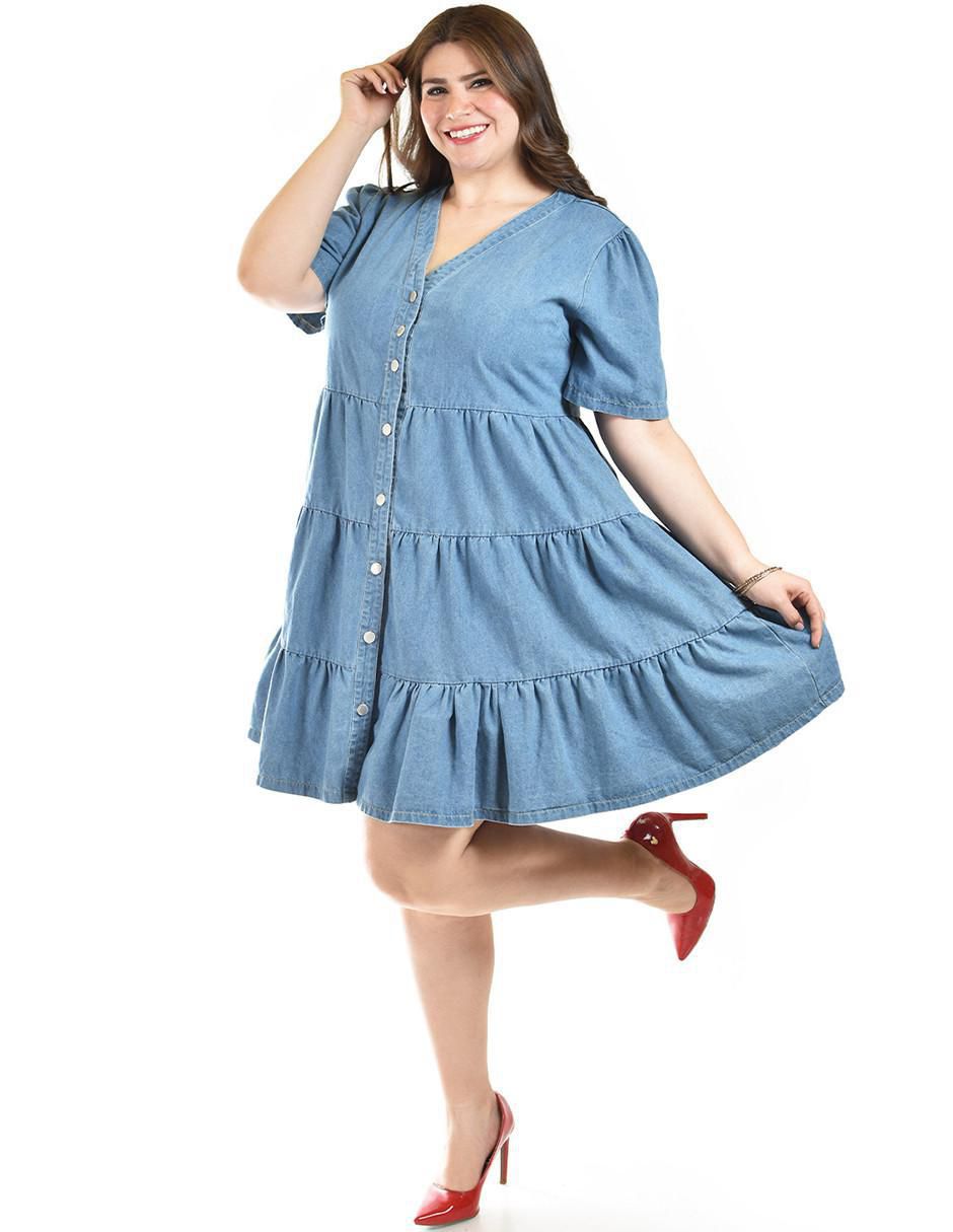 Vestido corto casual para mujer