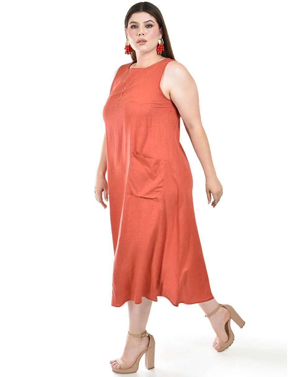 Vestido midi casual para mujer 5