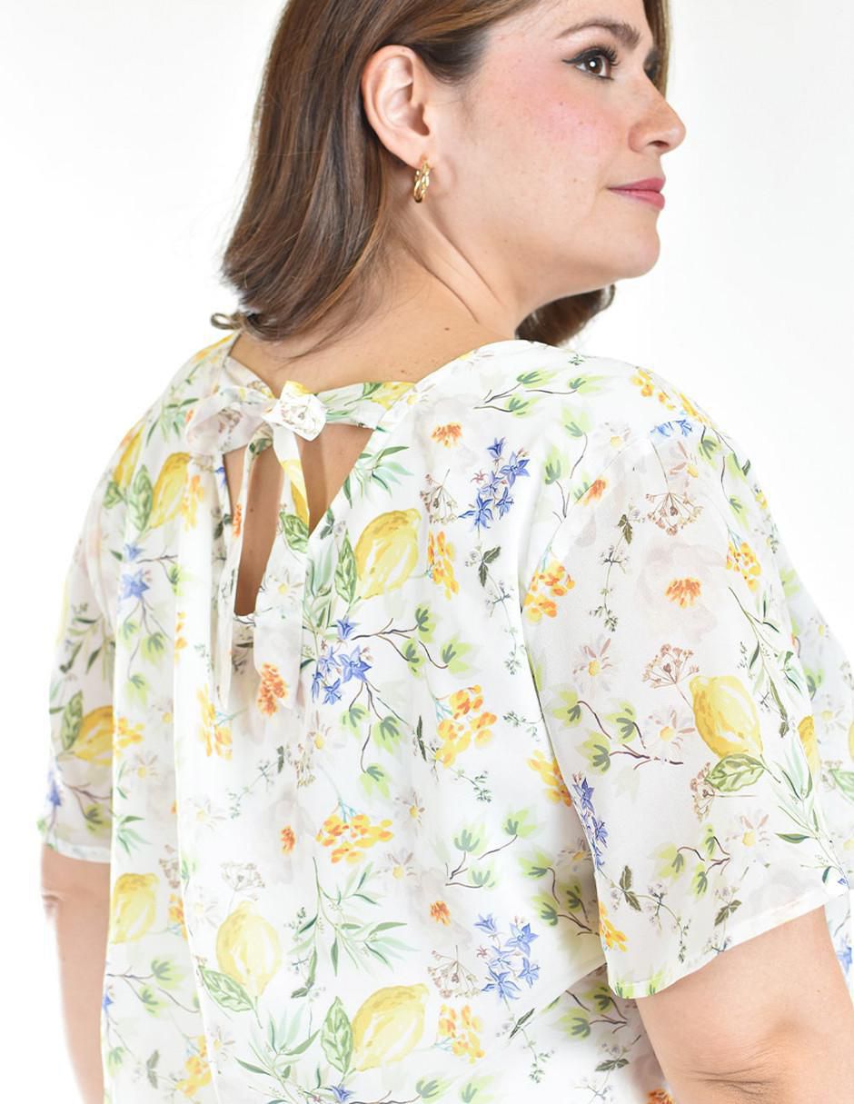 Blusa manga corta para mujer 9