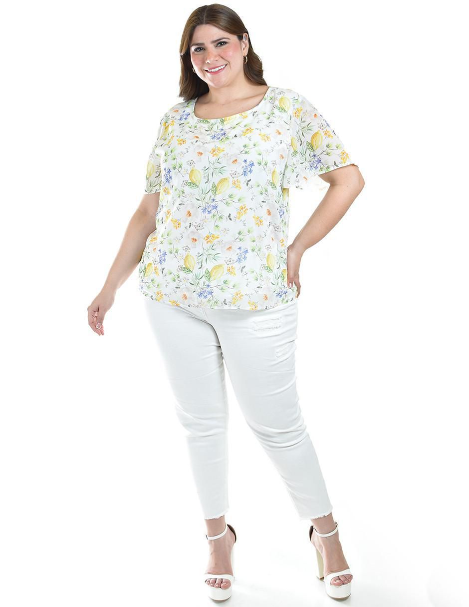 Blusa manga corta para mujer 10