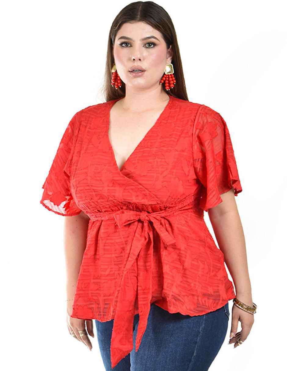 Blusa manga corta para mujer 7