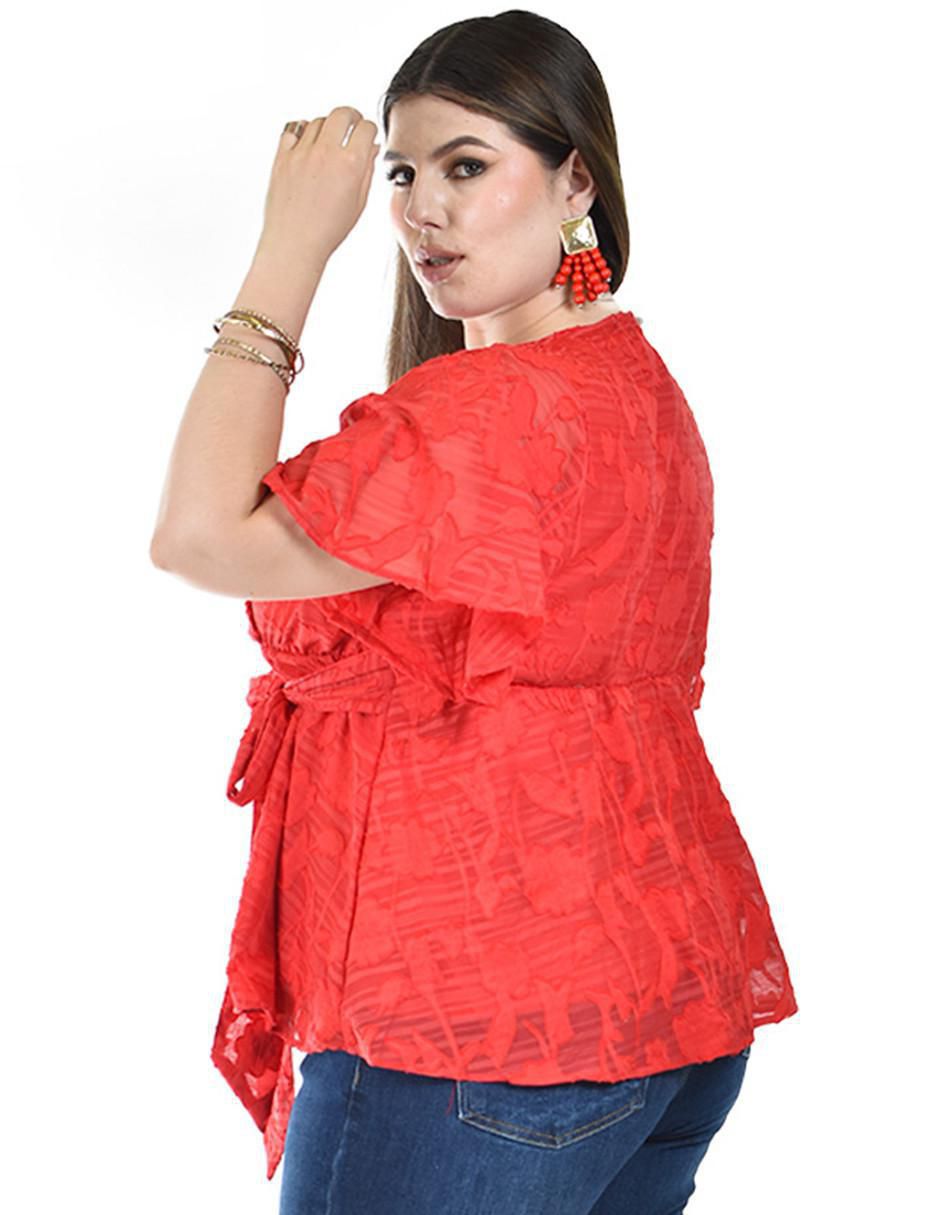 Blusa manga corta para mujer 8