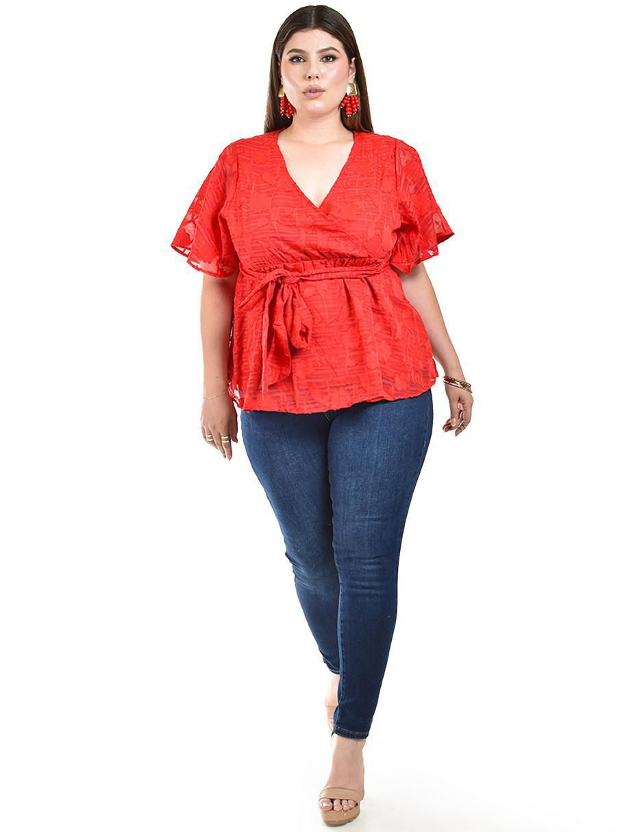 Blusa manga corta para mujer 9