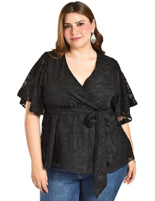Blusa manga corta para mujer 1