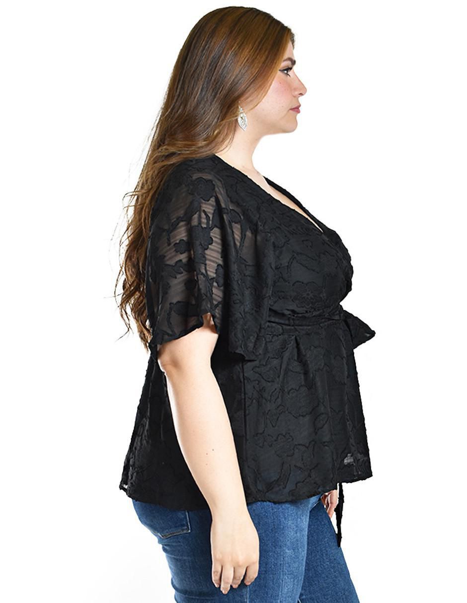 Blusa manga corta para mujer 8