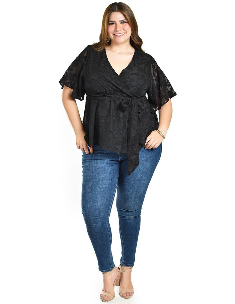 Blusa manga corta para mujer 12