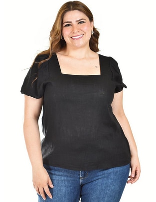 Blusa manga corta para mujer 1