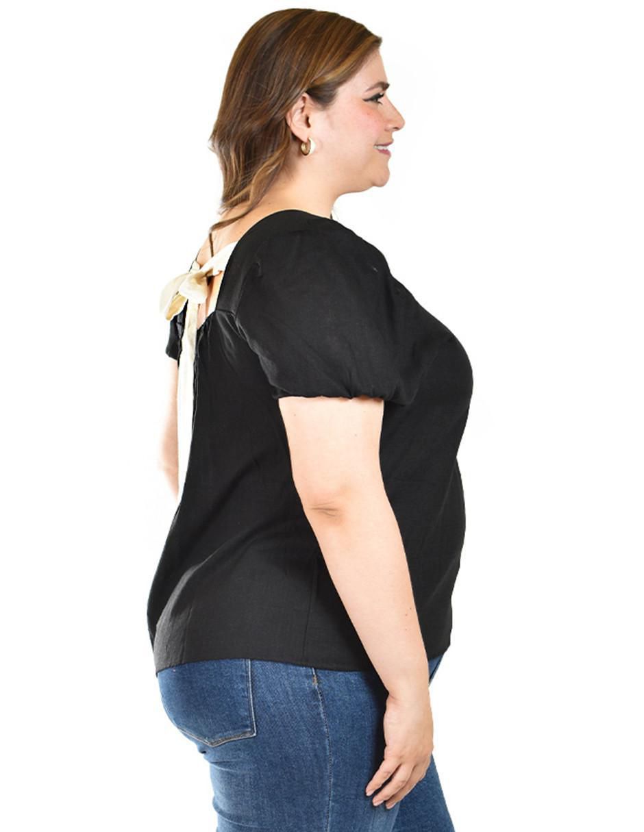 Blusa manga corta para mujer 7