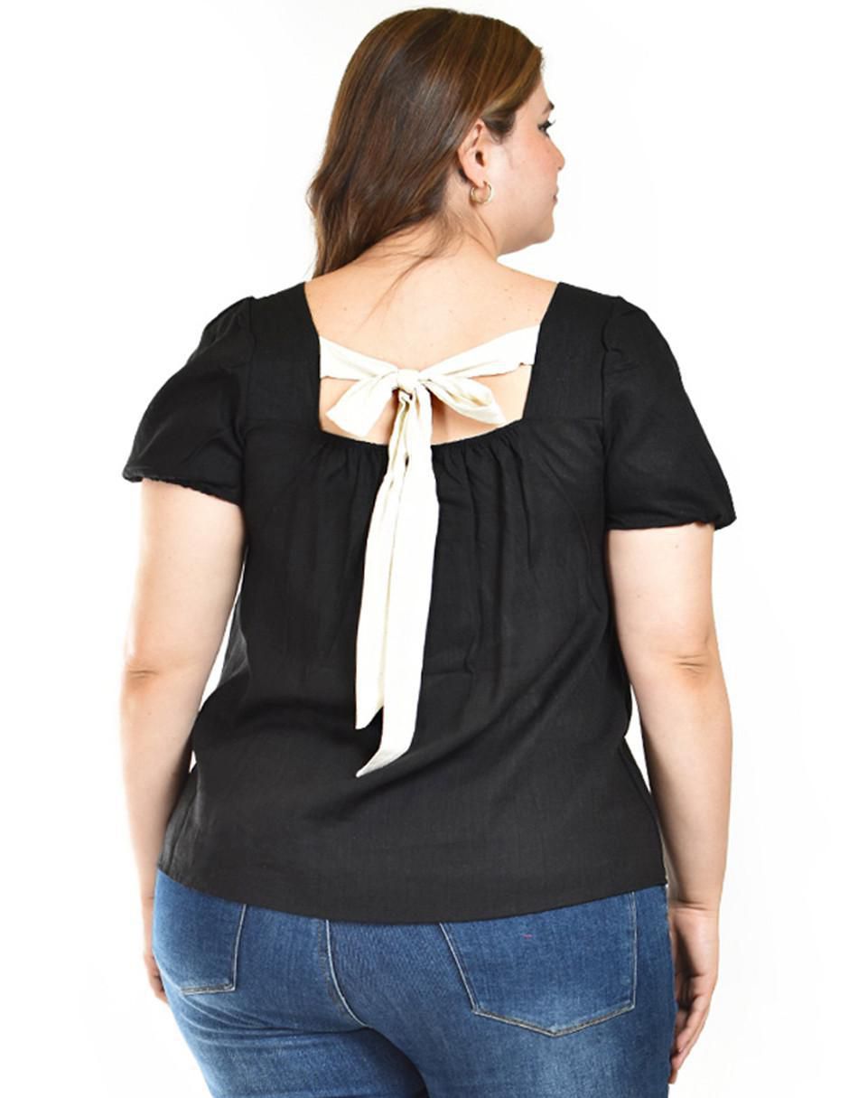 Blusa manga corta para mujer 8