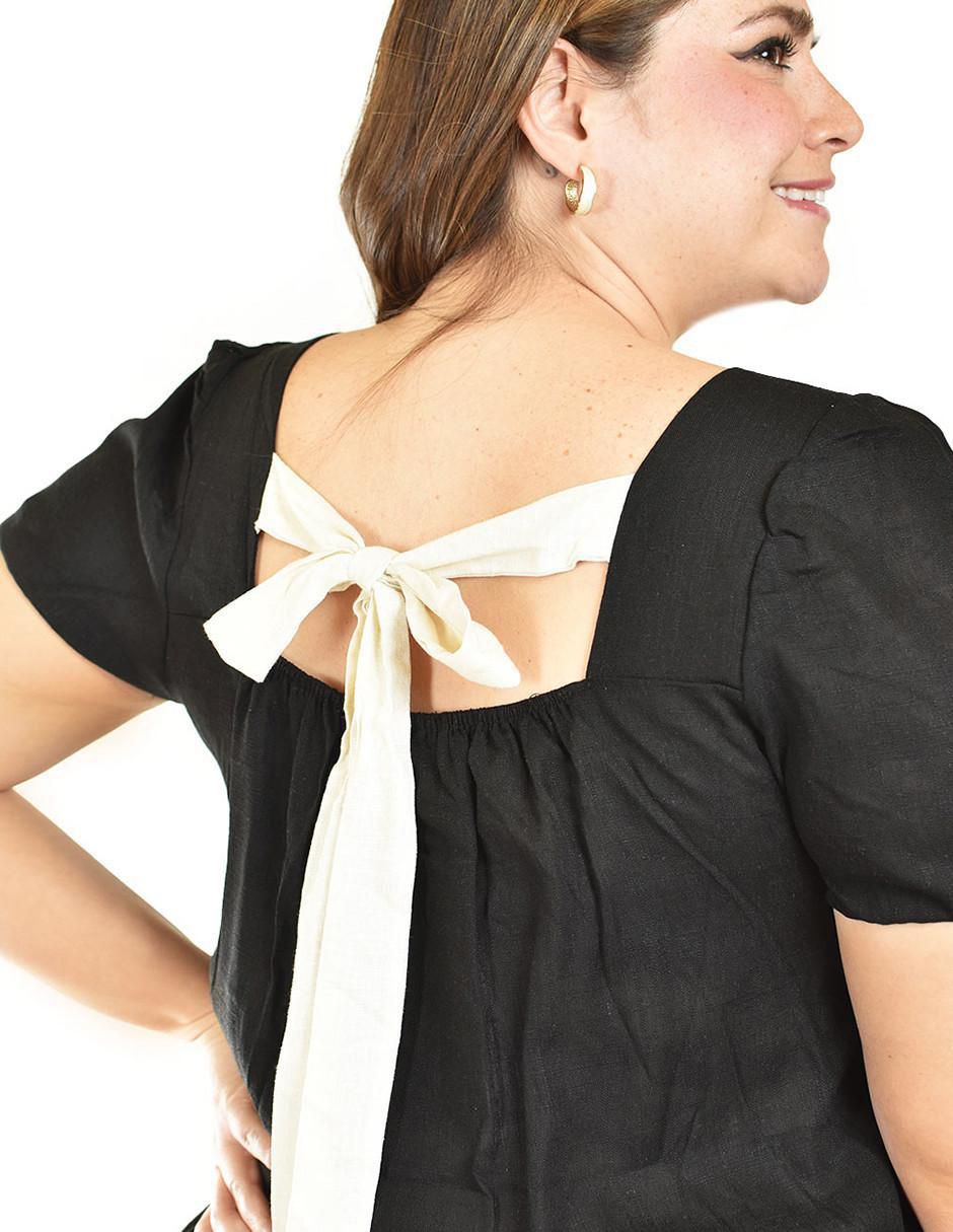 Blusa manga corta para mujer 9