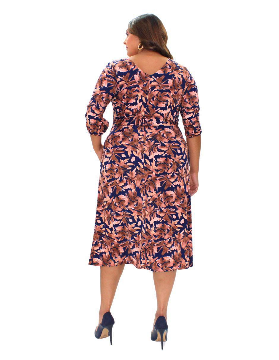 Vestido midi casual para mujer