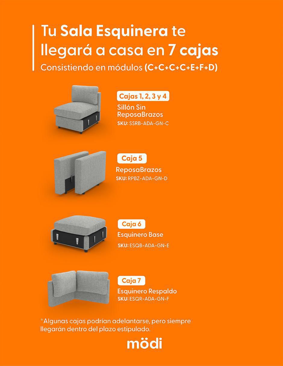 Sala modular ADAPTI de poliéster 2