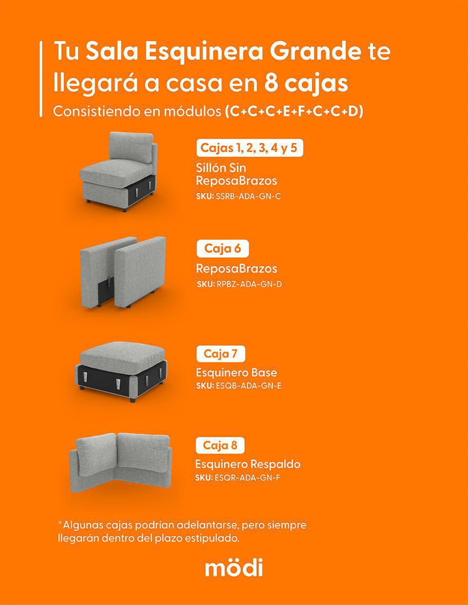 Sala modular ADAPTI de poliéster 2