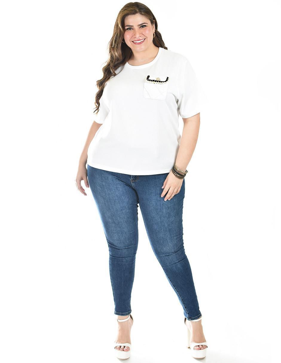 Blusa manga corta para mujer 10