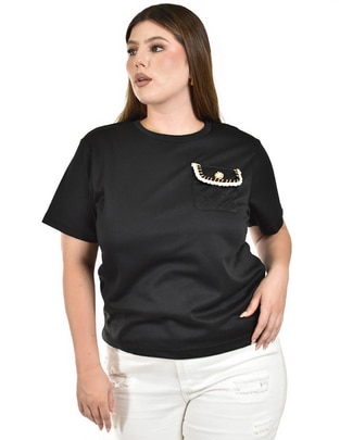 Blusa manga corta para mujer 1