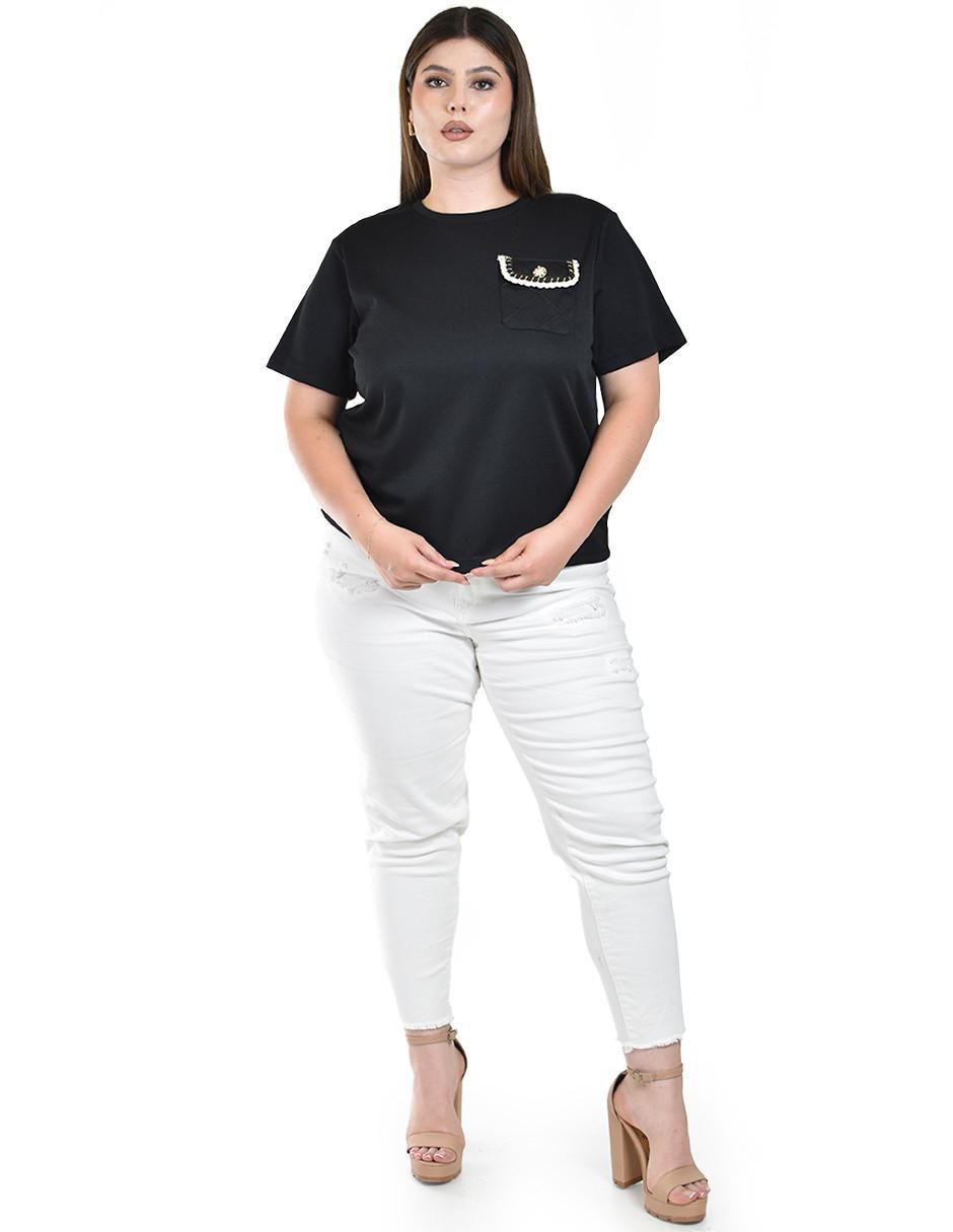 Blusa manga corta para mujer 10