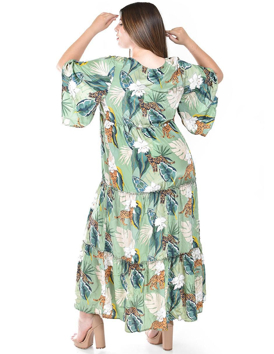 Vestido largo casual para mujer