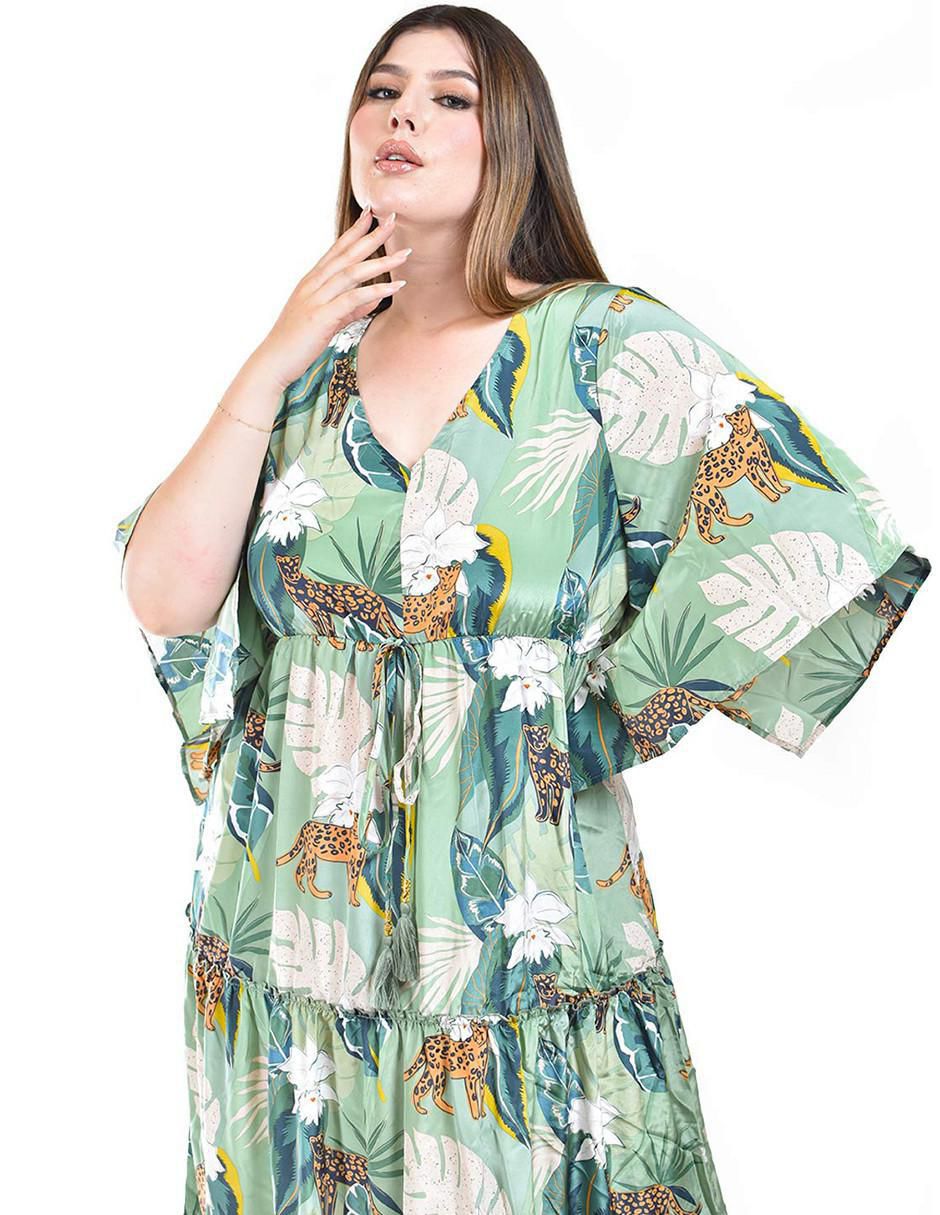 Vestido largo casual para mujer