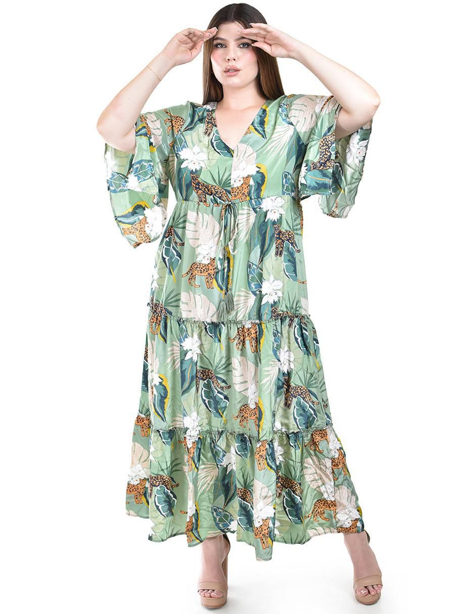 Vestido largo casual para mujer