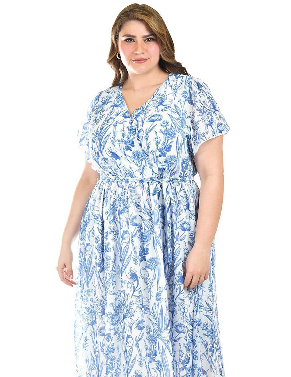 Vestido midi casual para mujer