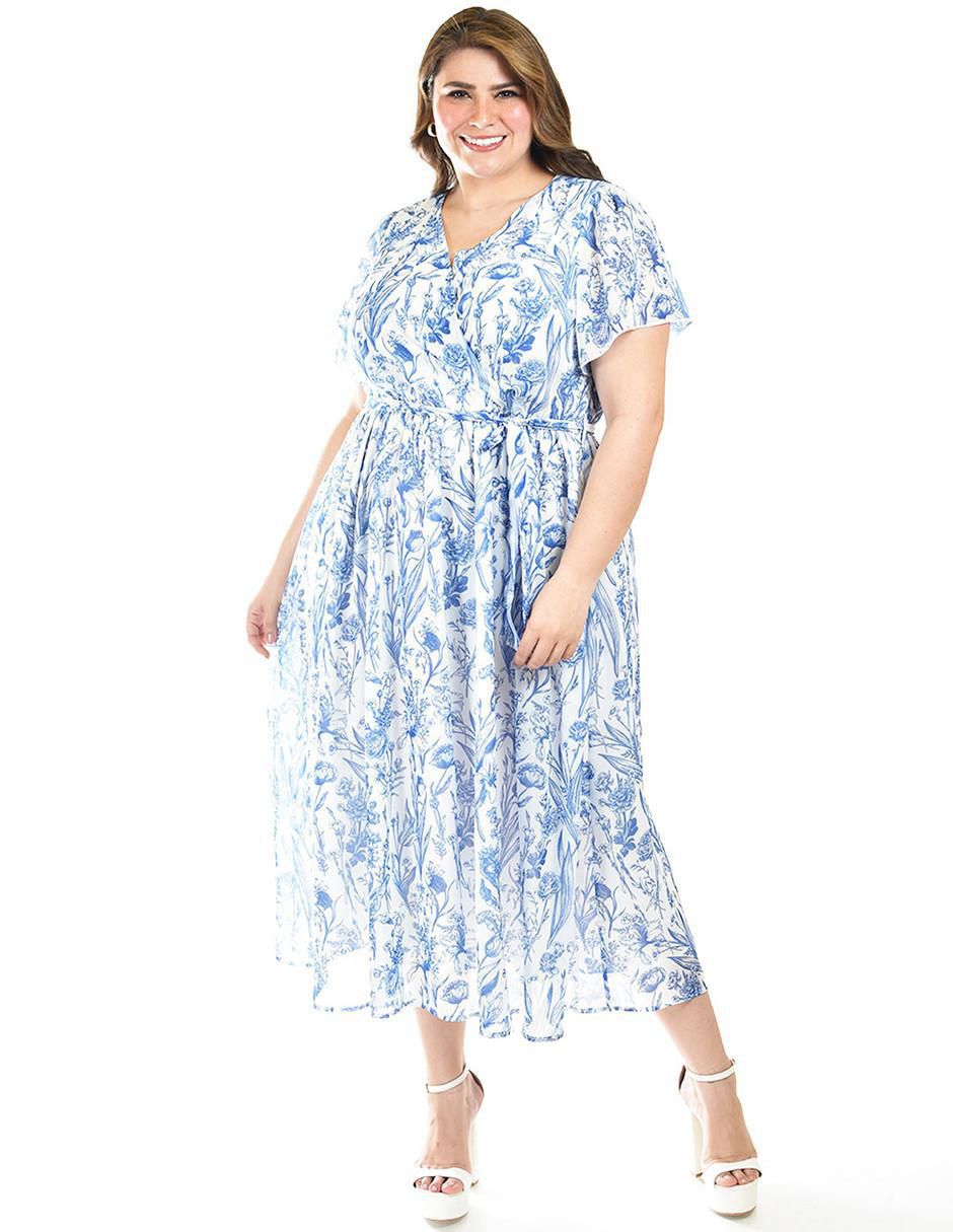 Vestido midi casual para mujer