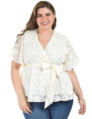Blusa manga corta para mujer 1