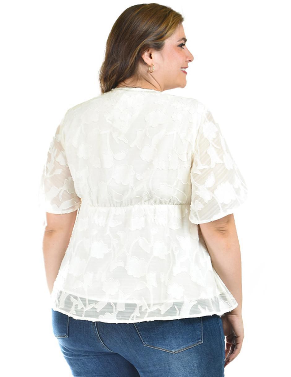 Blusa manga corta para mujer 9