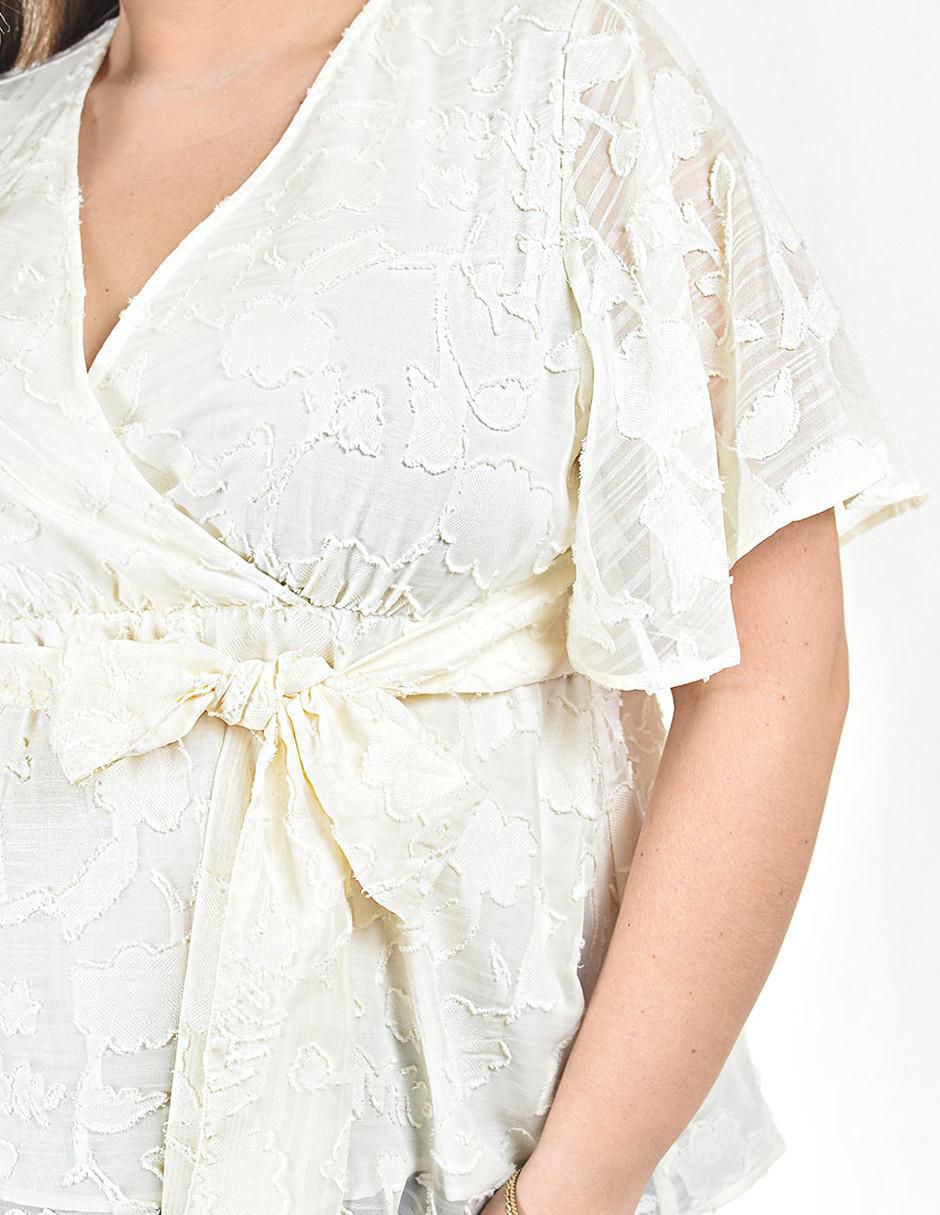 Blusa manga corta para mujer 10