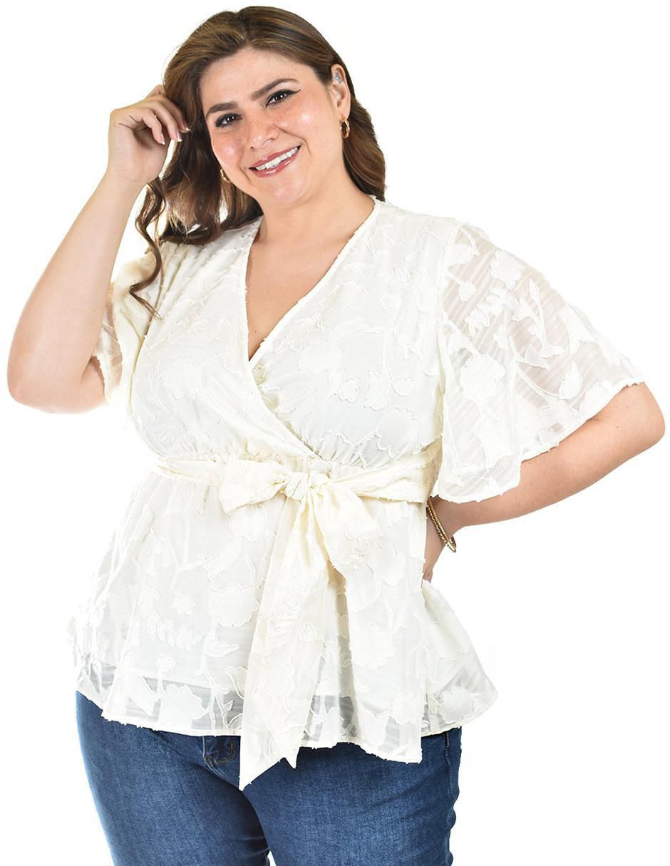 Blusa manga corta para mujer 11