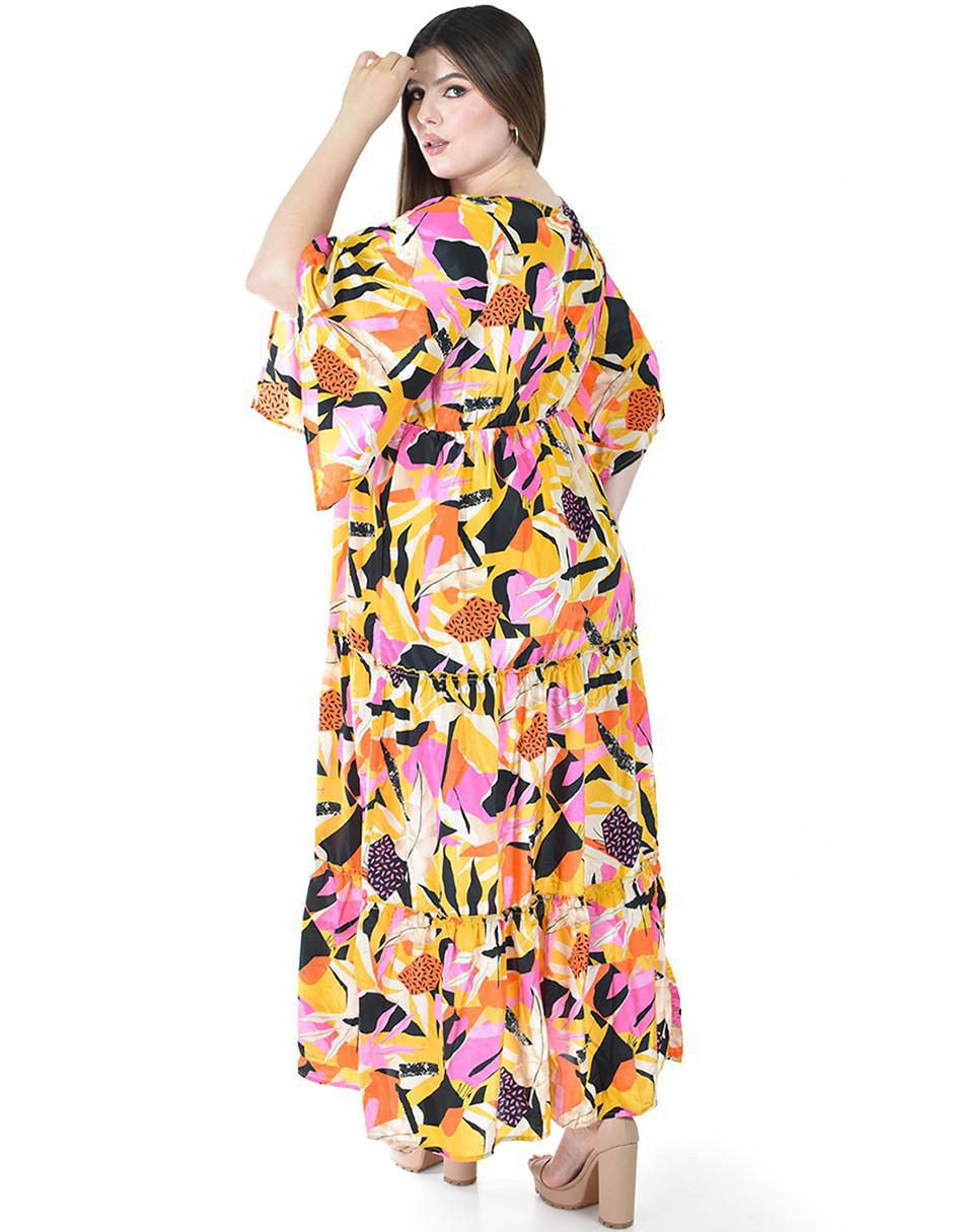 Vestido largo casual para mujer