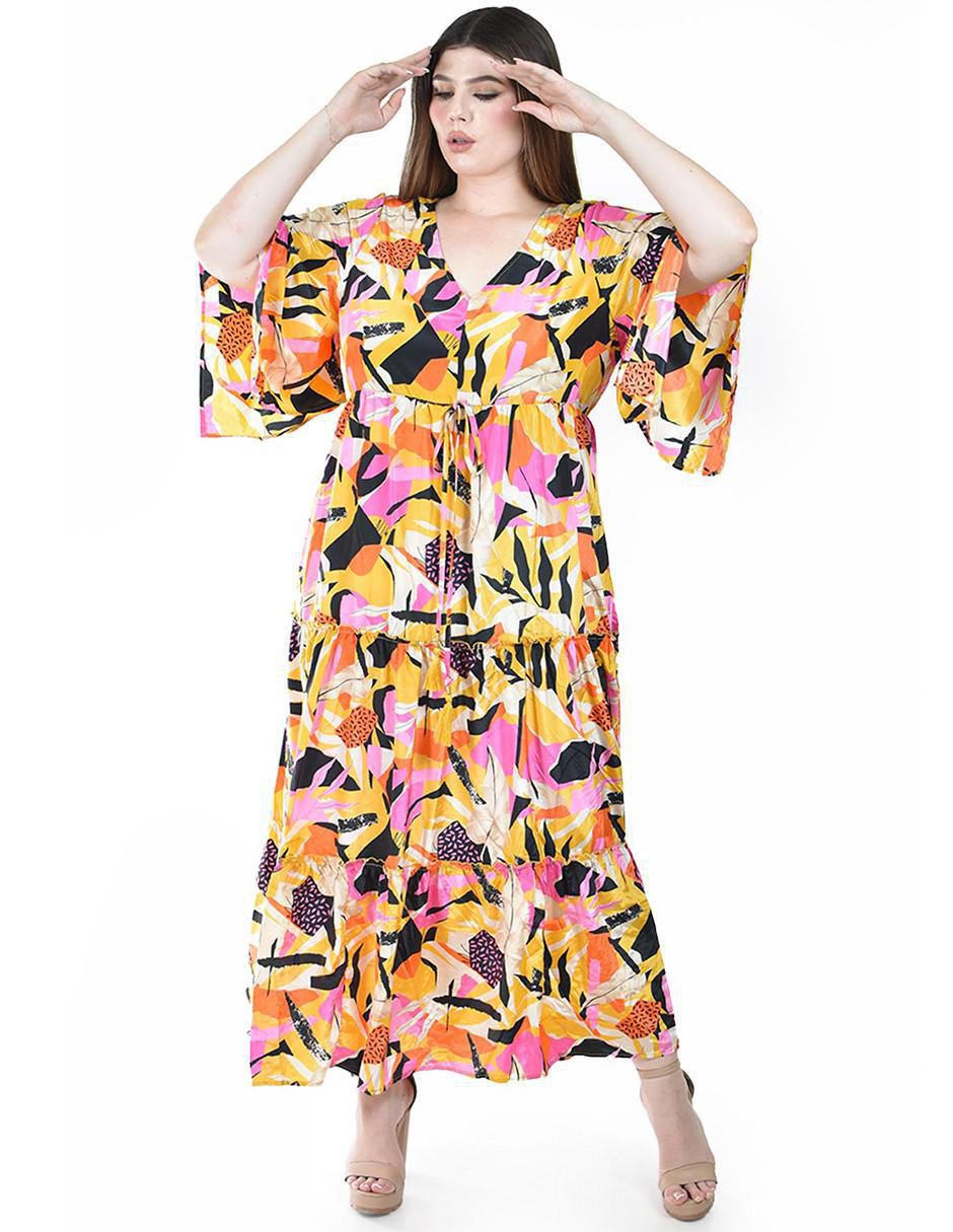 Vestido largo casual para mujer