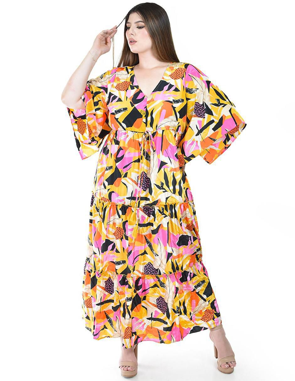 Vestido largo casual para mujer