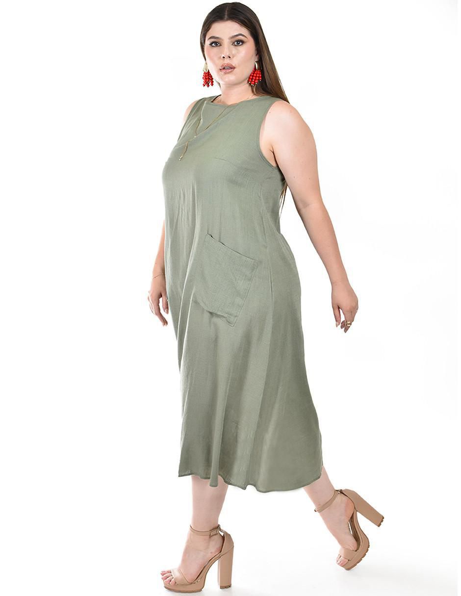 Vestido midi casual para mujer 5