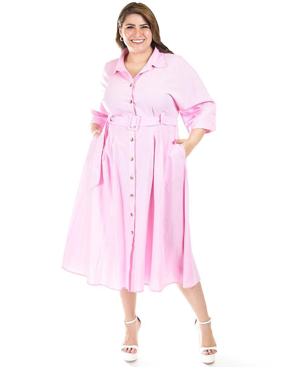 Vestido midi casual para mujer
