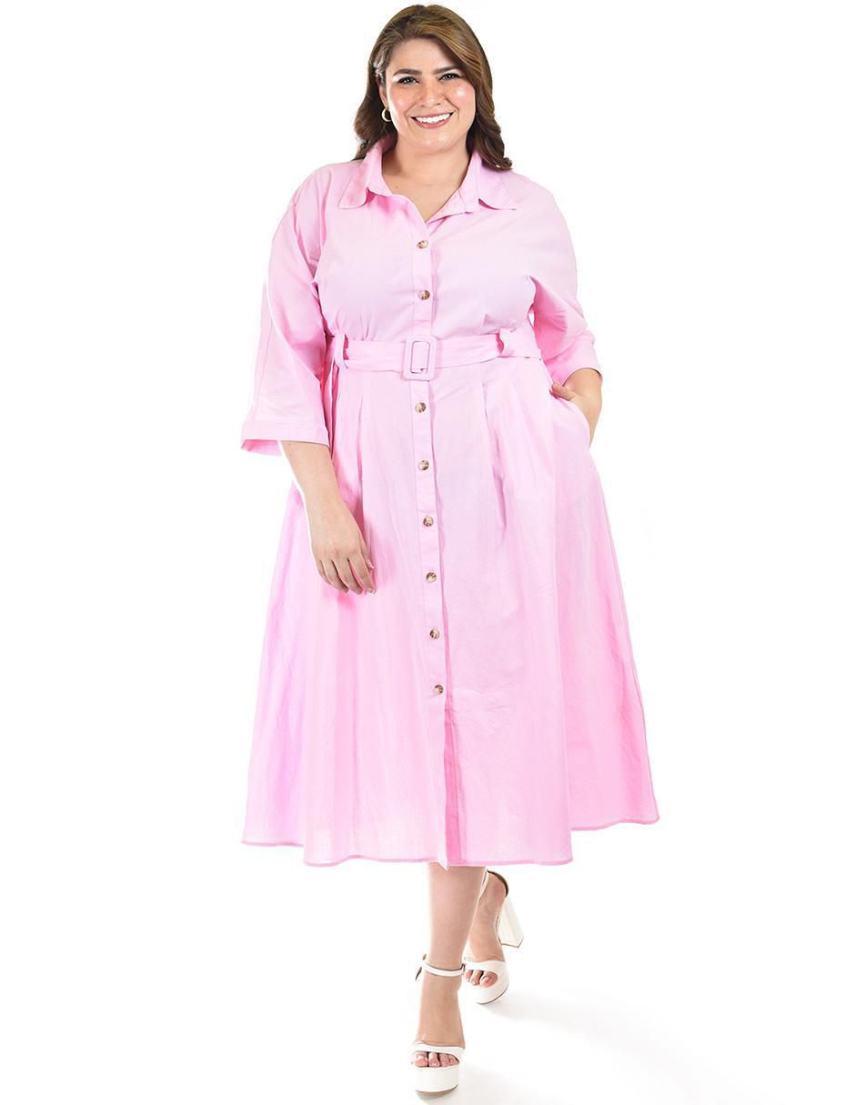 Vestido midi casual para mujer