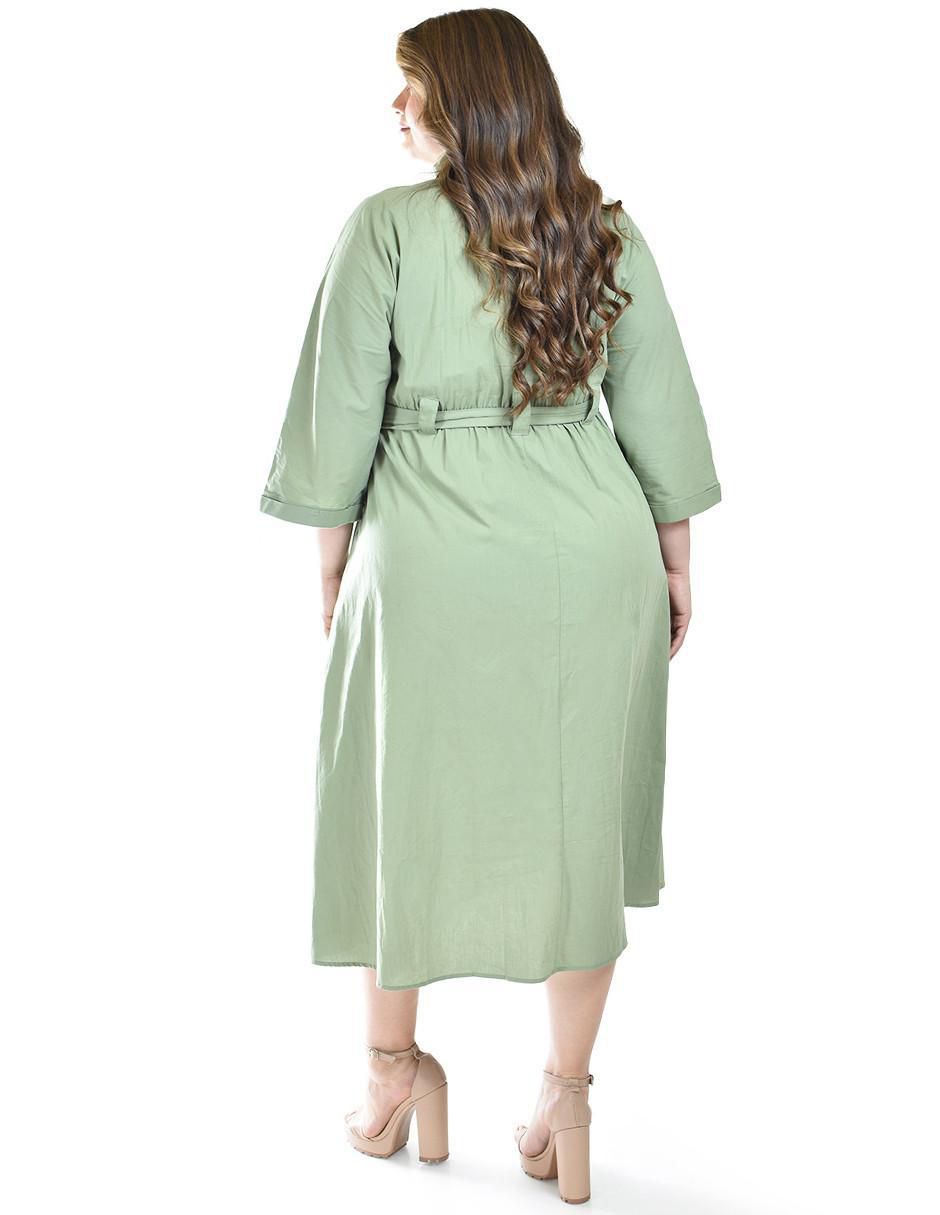 Vestido midi casual para mujer