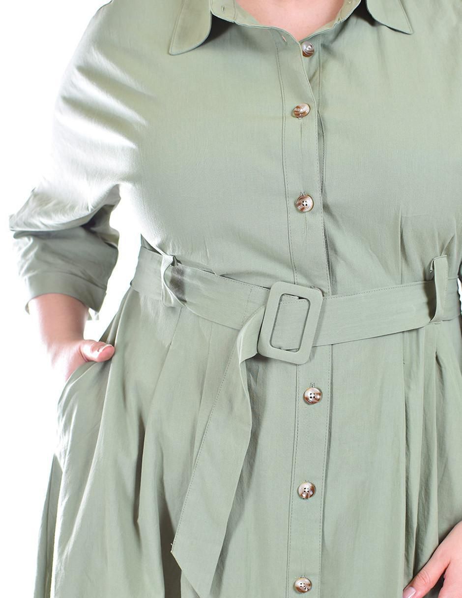 Vestido midi casual para mujer