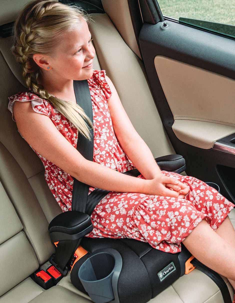 Autoasiento booster Kidfit Cleartex Plus Lilac 10