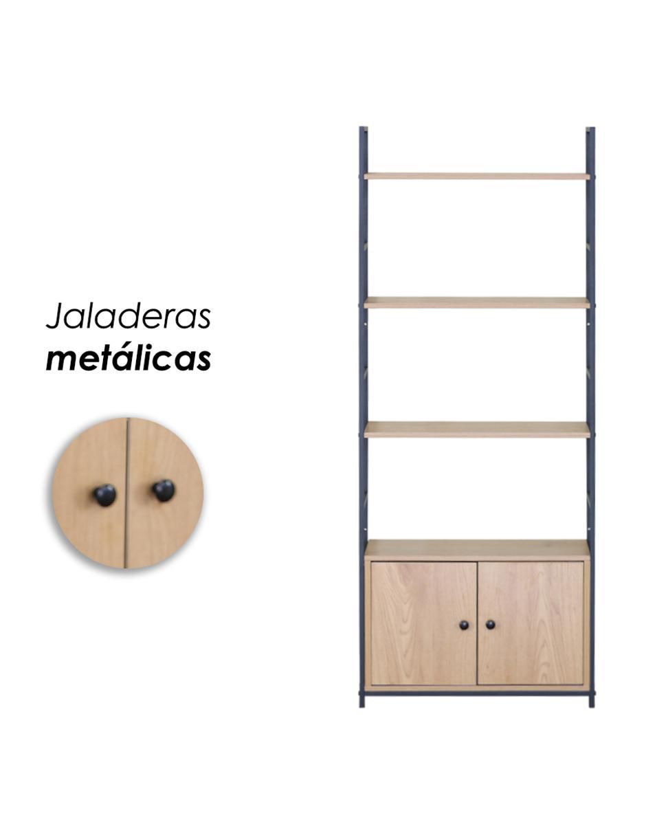 Librero armable Tokio Maple de melamina 6