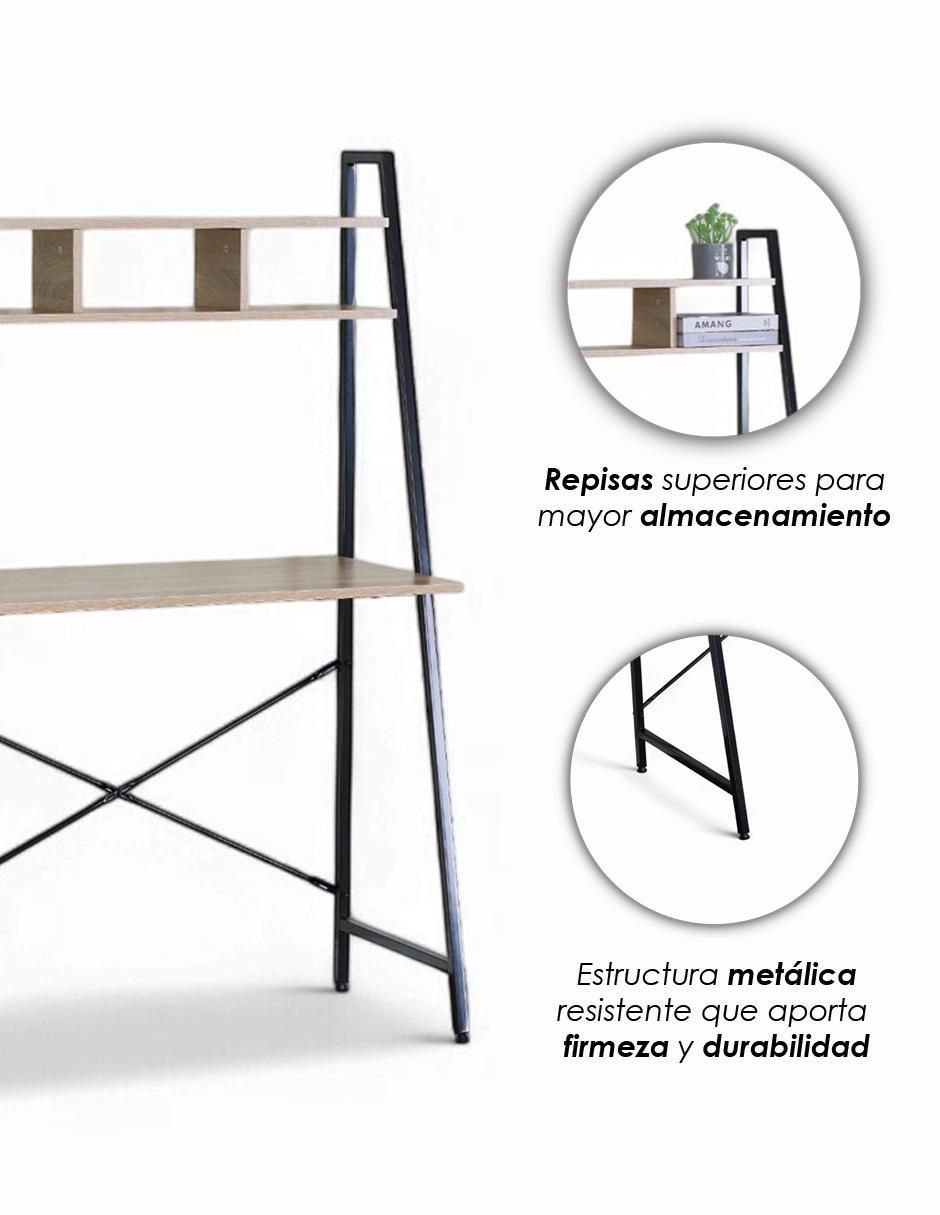 Escritorio armable Oslo de melamina 5
