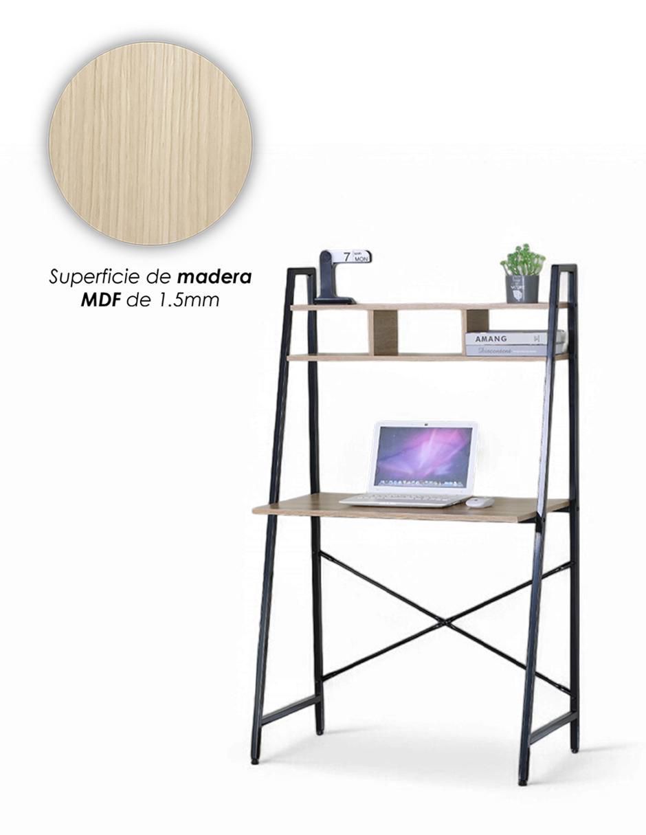 Escritorio armable Oslo de melamina 7