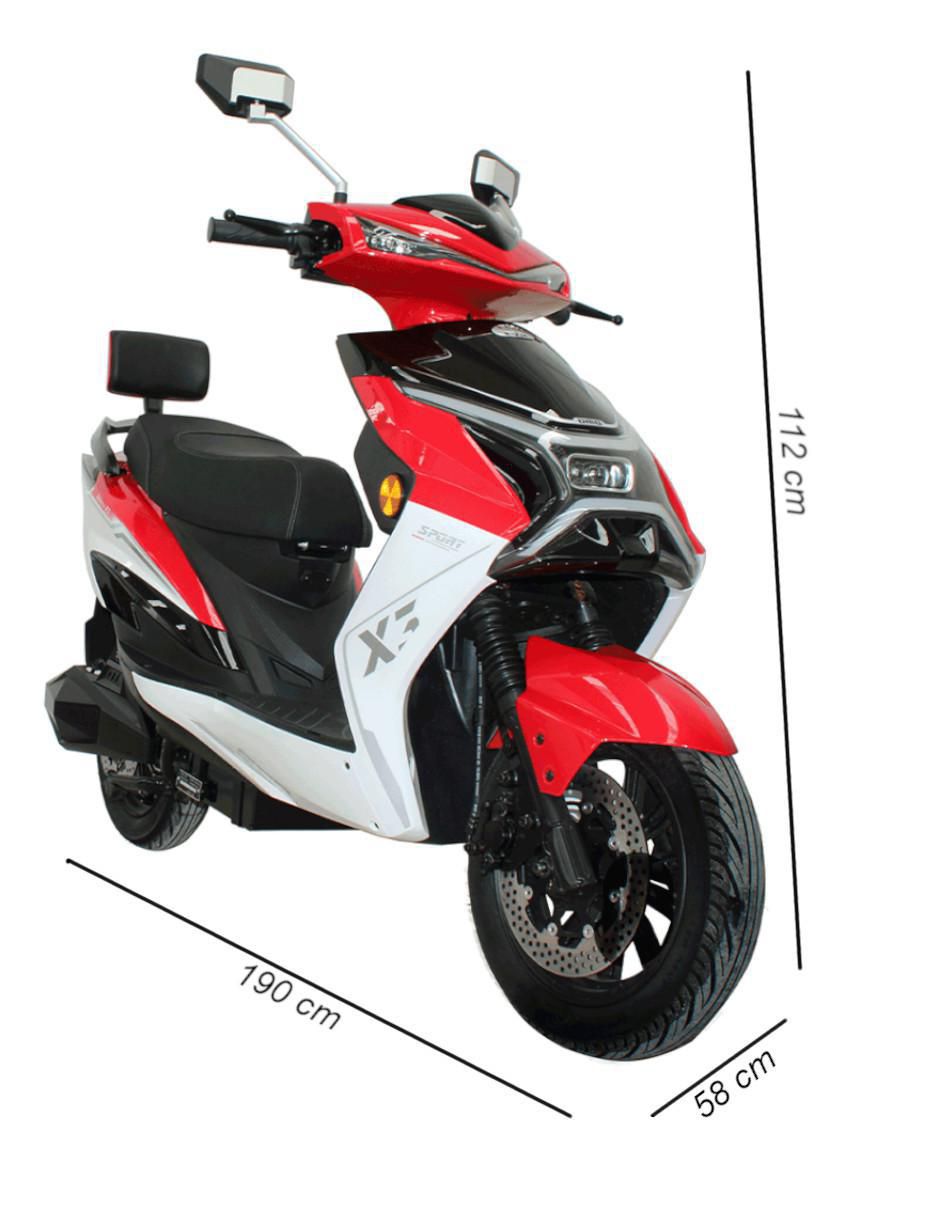 Motocicleta urbana omo mobility athena x3 2024