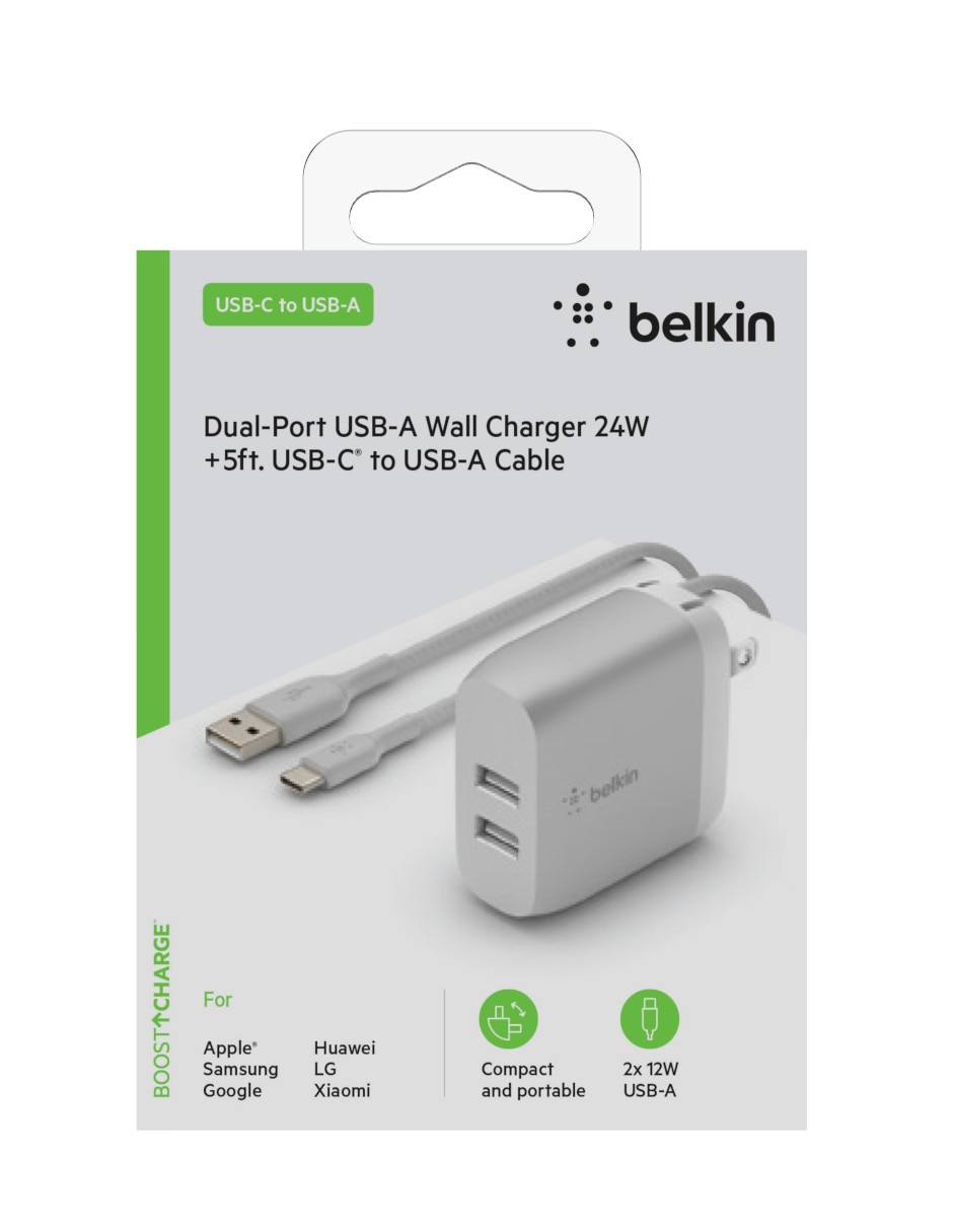 Cargador pared USB tipo A 9