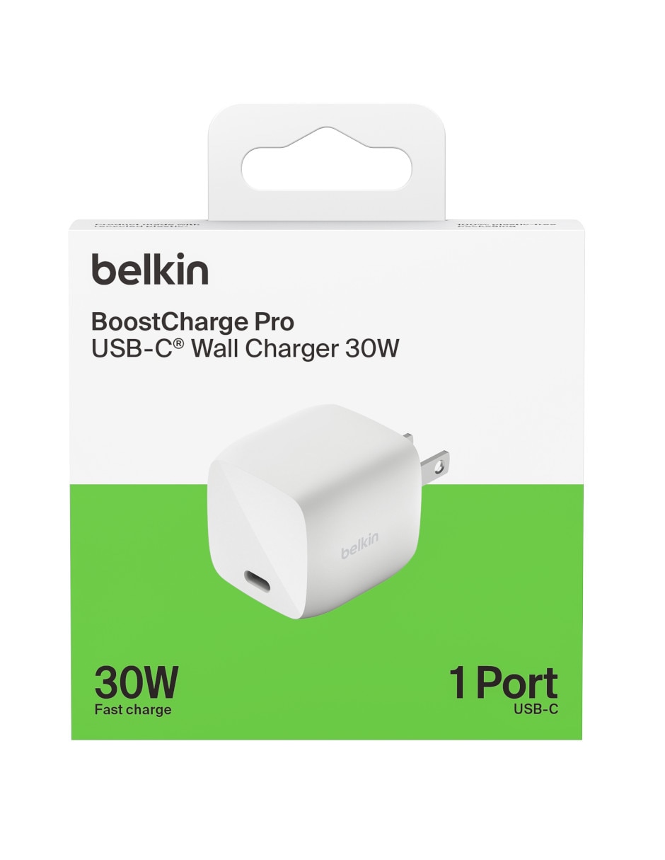 Cargador pared USB tipo C GaN PD 6