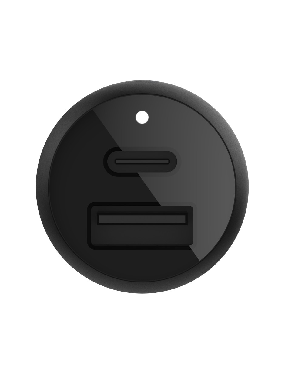 Cargador auto USB + USB tipo C Braid 8