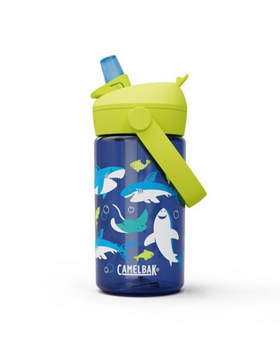 Botella de agua Thrive Straw Kids con tapa flip top Botella de agua Thrive Straw Kids con tapa flip top
